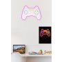 WALLXPERT Dekorativna plastična LED rasveta Play Station Gaming Controller Pink - slika 2