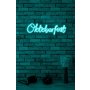 WALLXPERT Dekorativna plastična LED rasveta Oktoberfest Blue - slika 1