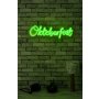 WALLXPERT Dekorativna plastična LED rasveta Oktoberfest Green - slika 1