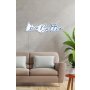 WALLXPERT Dekorativna plastična LED rasveta Live Better Blue - slika 1