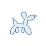 WALLXPERT Dekorativna plastična LED rasveta Balloon Dog Blue - slika 3