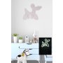 WALLXPERT Dekorativna plastična LED rasveta Balloon Dog White - slika 2