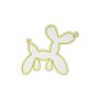 WALLXPERT Dekorativna plastična LED rasveta Balloon Dog Yellow - slika 3