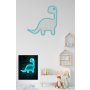 WALLXPERT Dekorativna plastična LED rasveta Dino the Dinosaur Blue - slika 2