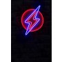 WALLXPERT Dekorativna plastična LED rasveta Flash Red Blue - slika 1