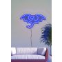 WALLXPERT Dekorativna plastična LED rasveta Dragon Blue - slika 4
