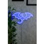 WALLXPERT Dekorativna plastična LED rasveta Dragon Blue - slika 1