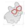 WALLXPERT Dekorativna plastična LED rasveta Love Dog White - slika 3