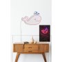 WALLXPERT Dekorativna plastična LED rasveta Baby Whale - slika 3