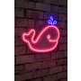 WALLXPERT Dekorativna plastična LED rasveta Baby Whale - slika 1