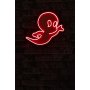 WALLXPERT Dekorativna plastična LED rasveta Casper The Friendly Ghost Red - slika 1