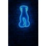 WALLXPERT Dekorativna plastična LED rasveta Doggy Blue - slika 1