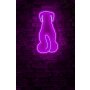 WALLXPERT Dekorativna plastična LED rasveta Doggy Pink - slika 1