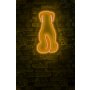 WALLXPERT Dekorativna plastična LED rasveta Doggy Yellow - slika 1