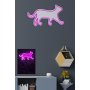 WALLXPERT Dekorativna plastična LED rasveta Kitty the Cat Pink - slika 2