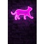 WALLXPERT Dekorativna plastična LED rasveta Kitty the Cat Pink - slika 1