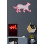 WALLXPERT Dekorativna plastična LED rasveta Kitty the Cat Red - slika 2