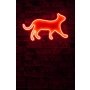 WALLXPERT Dekorativna plastična LED rasveta Kitty the Cat Red - slika 1