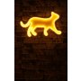 WALLXPERT Dekorativna plastična LED rasveta Kitty the Cat Yellow - slika 1