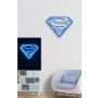 WALLXPERT Dekorativna plastična LED rasveta Superman Blue - slika 2