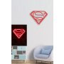 WALLXPERT Dekorativna plastična LED rasveta Superman Red - slika 2