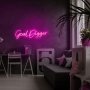 WALLXPERT Dekorativna plastična LED rasveta Goal Digger Pink - slika 3