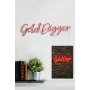 WALLXPERT Dekorativna plastična LED rasveta Gold Digger Red - slika 2