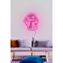WALLXPERT Dekorativna plastična LED rasveta Mushrooms Pink - slika 3