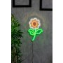 WALLXPERT Dekorativna plastična LED rasveta Sunflower Multicolor - slika 1
