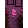 WALLXPERT Dekorativna plastična LED rasveta Sunflower Pink - slika 1