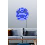 WALLXPERT Dekorativna plastična LED rasveta Coffee Cup Blue - slika 1