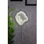 WALLXPERT Dekorativna plastična LED rasveta Einstein White - slika 1