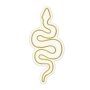 WALLXPERT Dekorativna plastična LED rasveta Snake Yellow - slika 2
