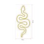 WALLXPERT Dekorativna plastična LED rasveta Snake Yellow - slika 4