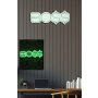 WALLXPERT Dekorativna plastična LED rasveta BOSS Green - slika 3