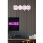 WALLXPERT Dekorativna plastična LED rasveta BOSS Pink - slika 2