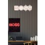 WALLXPERT Dekorativna plastična LED rasveta BOSS Red - slika 2