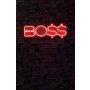 WALLXPERT Dekorativna plastična LED rasveta BOSS Red - slika 1