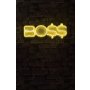 WALLXPERT Dekorativna plastična LED rasveta BOSS Yellow - slika 1