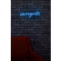WALLXPERT Dekorativna plastična LED rasveta No Regrets Blue - slika 1