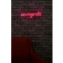 WALLXPERT Dekorativna plastična LED rasveta No Regrets Pink - slika 1