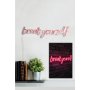 WALLXPERT Dekorativna plastična LED rasveta Treat Yourself Pink - slika 1
