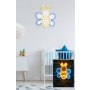 WALLXPERT Dekorativna plastična LED rasveta Maya The Bee Blue Yellow - slika 3