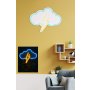 WALLXPERT Dekorativna plastična LED rasveta Thunder Storm Blue Yellow - slika 4
