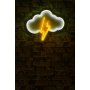 WALLXPERT Dekorativna plastična LED rasveta Thunder Storm White Yellow - slika 1