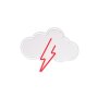 WALLXPERT Dekorativna plastična LED rasveta Thunder Storm White Red - slika 4
