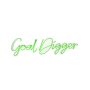 WALLXPERT Dekorativna plastična LED rasveta Goal Digger Green - slika 2