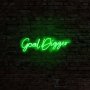 WALLXPERT Dekorativna plastična LED rasveta Goal Digger Green - slika 3