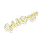 WALLXPERT Dekorativna plastična LED rasveta Gold Digger Yellow - slika 4