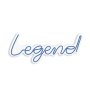 WALLXPERT Dekorativna plastična LED rasveta Legend Blue - slika 3